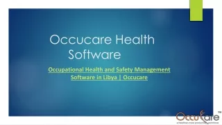 occucare health software