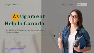 Assignment Writing Services | Best Assignment Help In Canada | Assignment Advice