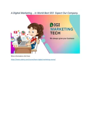 Digital Marketing