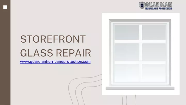 storefront glass repair