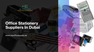 office stationary suppliers in dubai