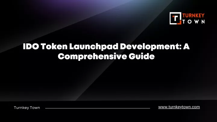 ido token launchpad development a comprehensive