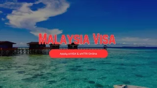 Apply Malaysia Visa Online: Easy & Fast Process