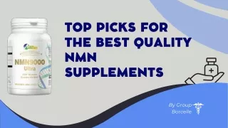 top picks for the best quality nmn supplements
