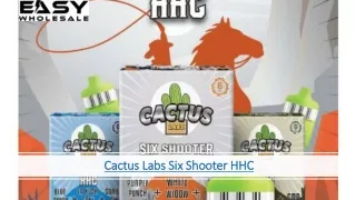 Cactus Labs Six Shooter HHC