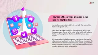 How can SMO services be an ace in the hole for your business?