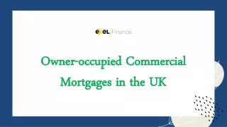 Owner-occupied Commercial Mortgages in the UK