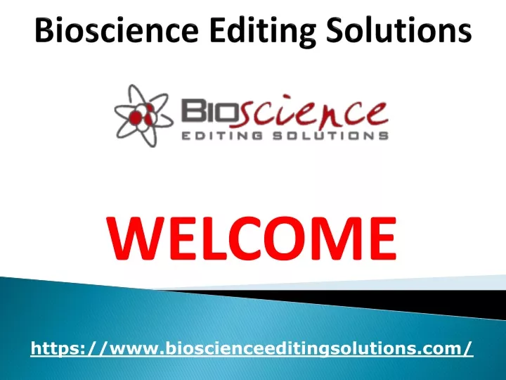 bioscience editing solutions