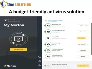 a budget friendly antivirus solution