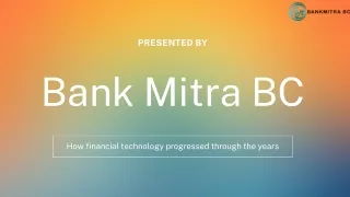 Are you looking for Bank Mitra Registration?