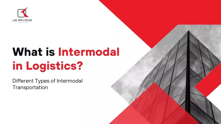 what is intermodal in logistics
