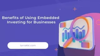 Benefits of Using Embedded Investing for Businesses
