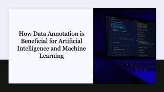 how data annotation is beneficial for artificial