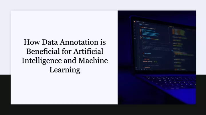 how data annotation is beneficial for artificial