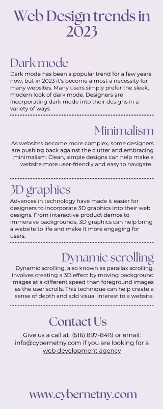 Web Design trends in 2023
