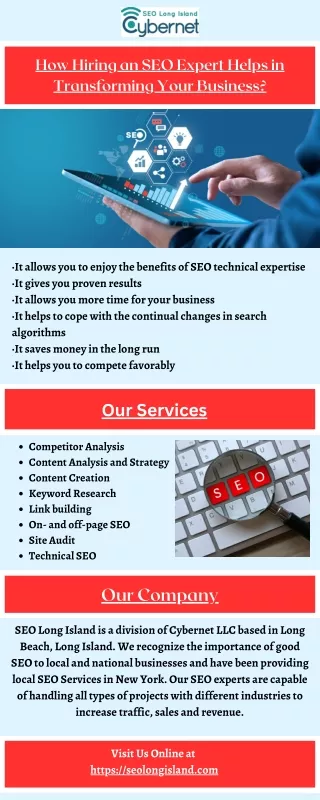How Hiring an SEO Expert Helps in Transforming Your Business