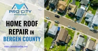 4 Critical Signs Your House Needs Home Roof Repair in Bergen County