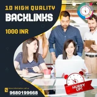 10 High Quality Manual Backlinks Package (DA 40-to-99) Just 1000