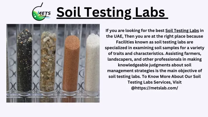 soil testing labs