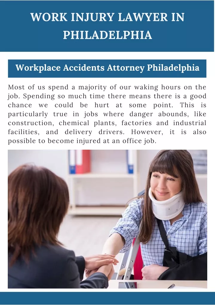 work injury lawyer in philadelphia