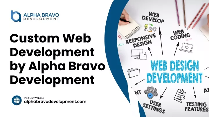 custom web development by alpha bravo development