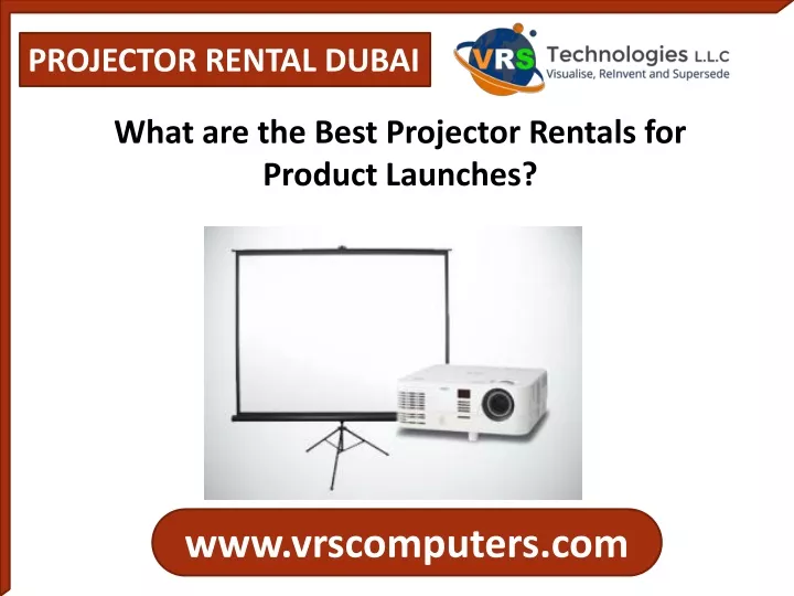 projector rental dubai