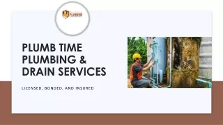 Experience the Fastest Plumbing Repair Services with Plumb Time!