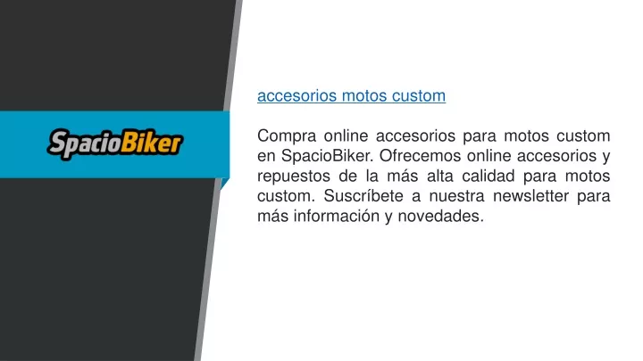 accesorios motos custom compra online accesorios