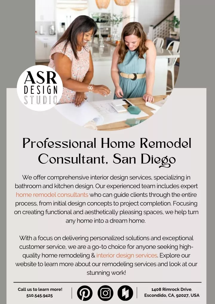 professional home remodel consultant san diego