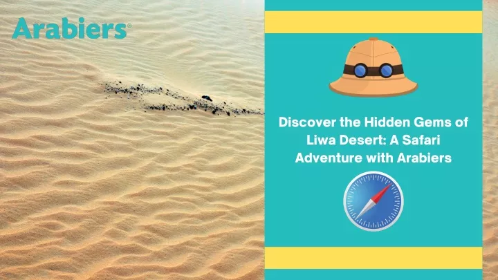 discover the hidden gems of liwa desert a safari