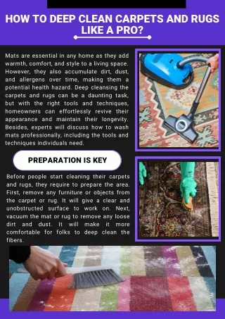 How to Deep Clean Carpets and Rugs Like a Pro?