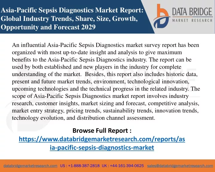 asia pacific sepsis diagnostics market report