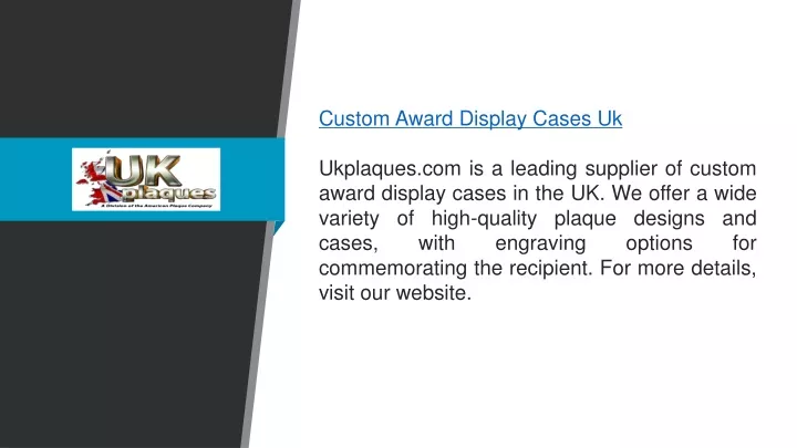 custom award display cases uk ukplaques