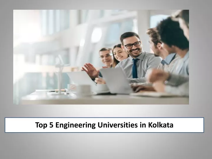 top 5 engineering universities in kolkata