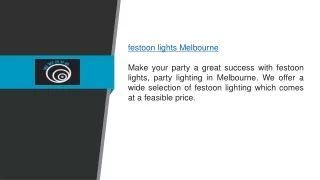 festoon lights melbourne make your party a great