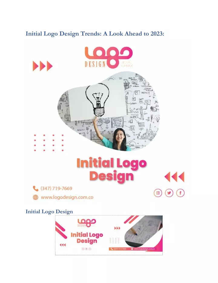 initial logo design trends a look ahead to 2023
