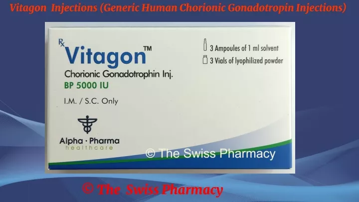vitagon injections generic human chorionic