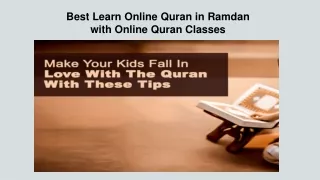 Online Quran Classes