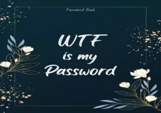 (PDF BOOK) Password Book: 120 Pages Large Print Size Personal Internet, Password