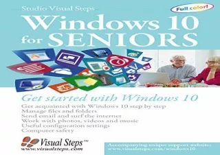 download Windows 10 for Seniors: Get Started with Windows 10 (Computer Books for