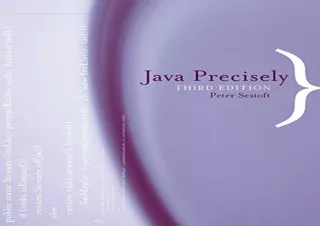 download Java Precisely, third edition (The MIT Press) kindle