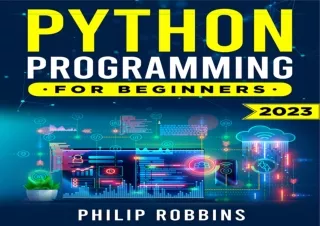 pdf python programming for beginners the complete