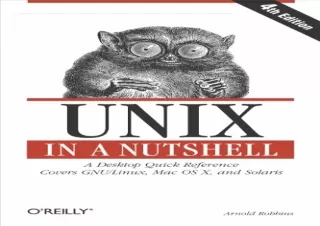 [READ PDF] Unix in a Nutshell, Fourth Edition free