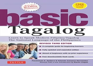download Basic Tagalog: Learn to Speak Modern Filipino/ Tagalog - The National L