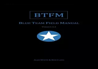 download Blue Team Field Manual (BTFM) (RTFM) free