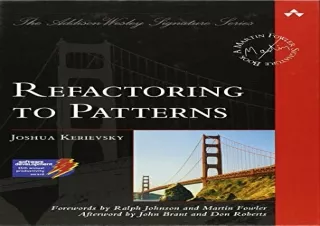 [READ PDF] Refactoring to Patterns ipad