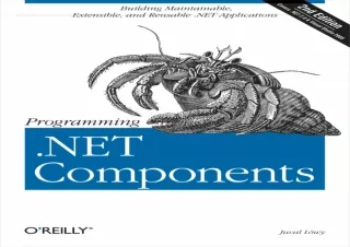 download programming net components design
