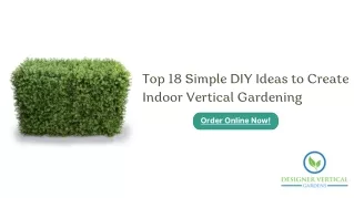 Top 18 Simple DIY Ideas to Create Indoor Vertical Gardening