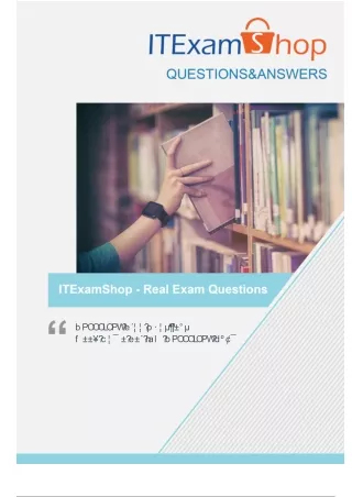 IBM C1000-018 Exam Questions PDF - Check C1000-018 Free Demo Online