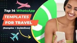 Top 14 WhatsApp Templates for Travel